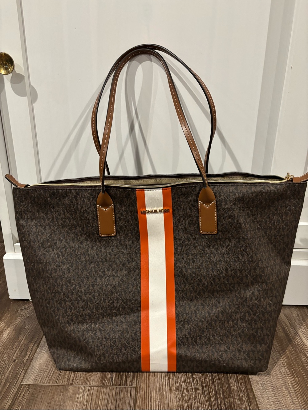 Michael Kors Large Travel Top Zip Tote